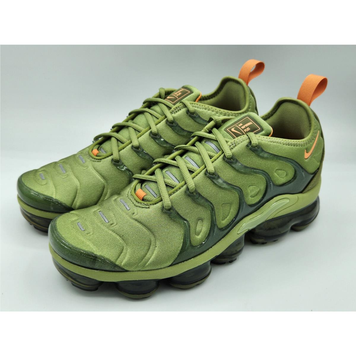 Nike vapormax plus olive best sale