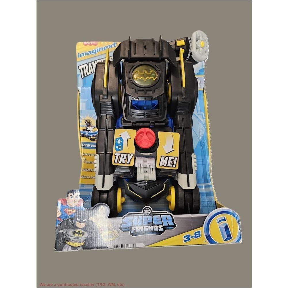 Fisher-price Imaginext DC Super Friends Transforming RC Batmobile See Details