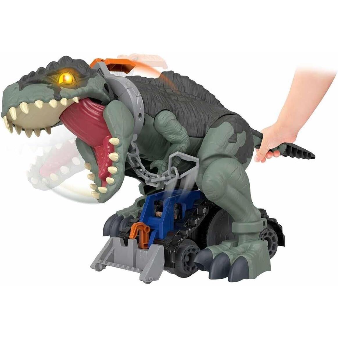 Jurassic World GWT22 Imaginext Dominion Mega Stomp Rumble Giga Dino and Owen