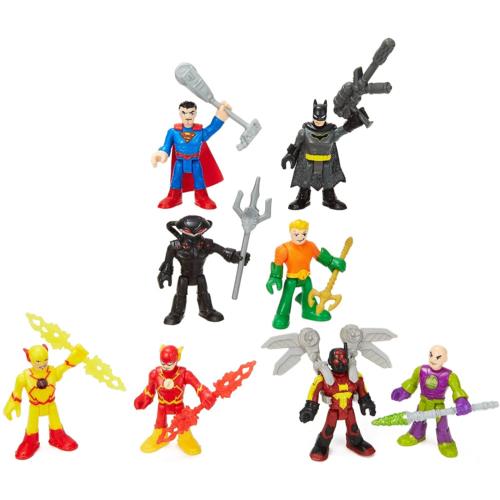 Imaginext DC Super Friends Superhero Showdown 8 Figures Firefly Flash Manta