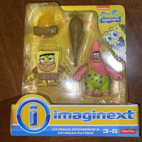 Fisher Price Spongebob Squarepants Imaginext Caveman Patrick Spongebob Set
