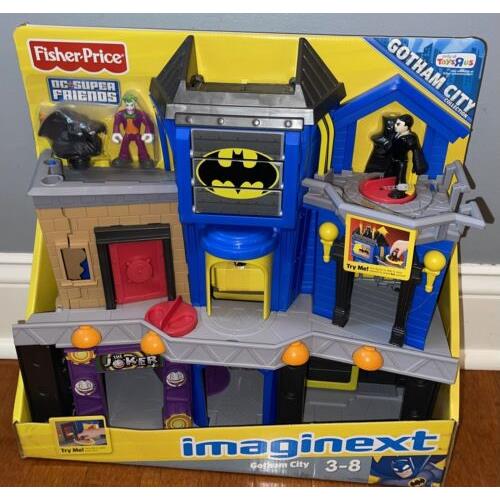 2012 Fisher-price Imaginext Gotham City Playset Toysrus Exclusive
