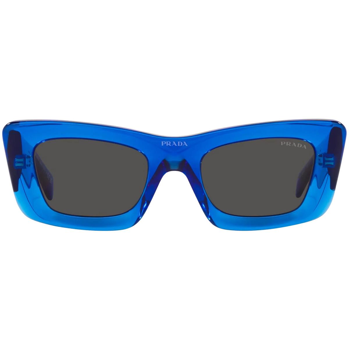 Prada Women`s Electric Blue Chunky Cat Eye Sunglasses - PR13ZS 18M5S0 50 - Italy