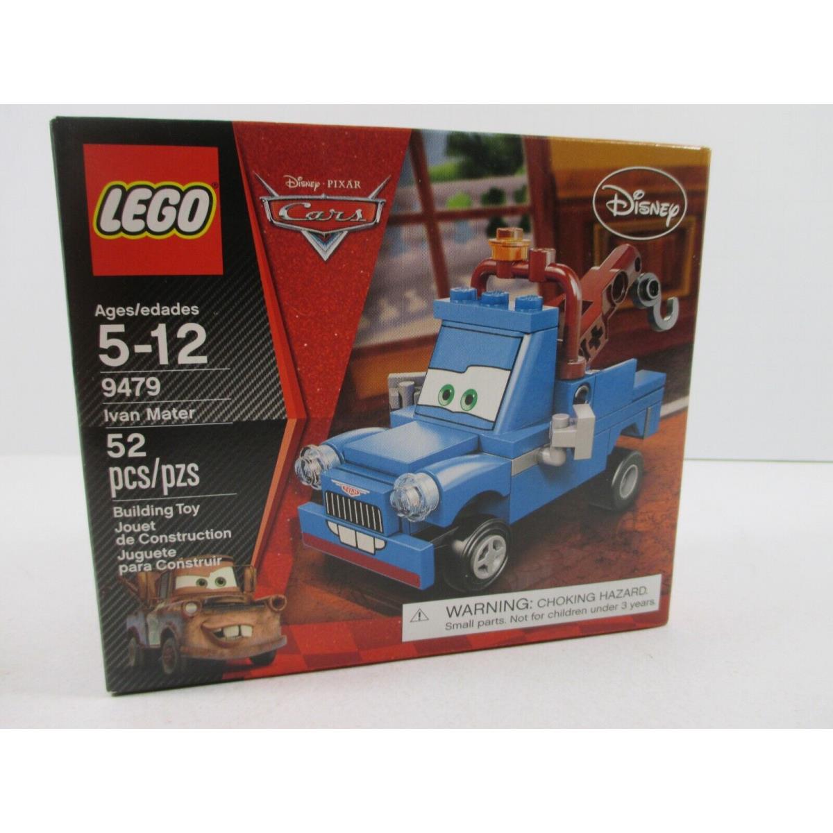 Lego Disney Pixar Cars Ivan Mater 9479 Retired 2012 Toy Set