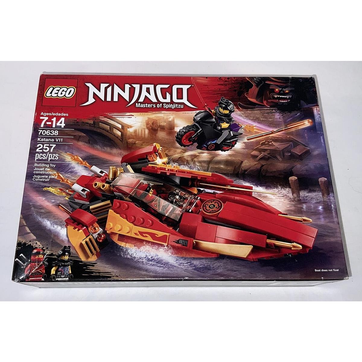 Lego Ninjago 70638 Katana V11 Box Damage