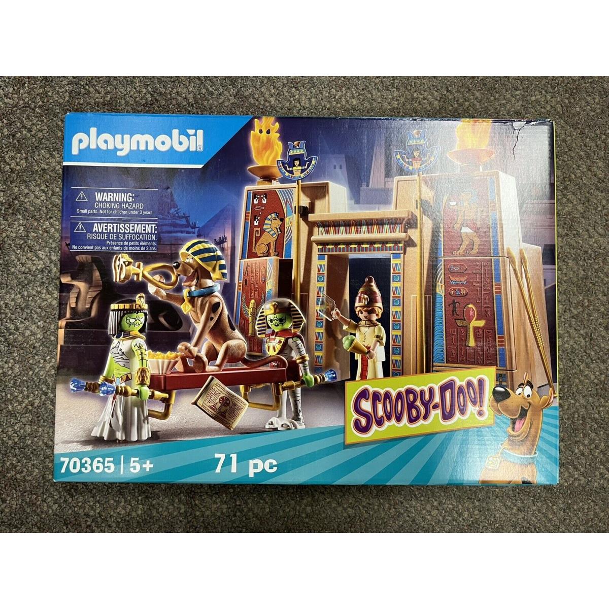 + Playmobil 2020 Scooby Doo Adventure in The Egypt Playset 70365