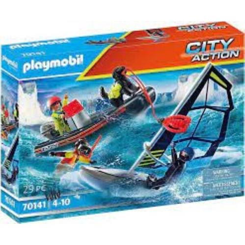 Playmobil City Action Water Rescue with Dog 70141