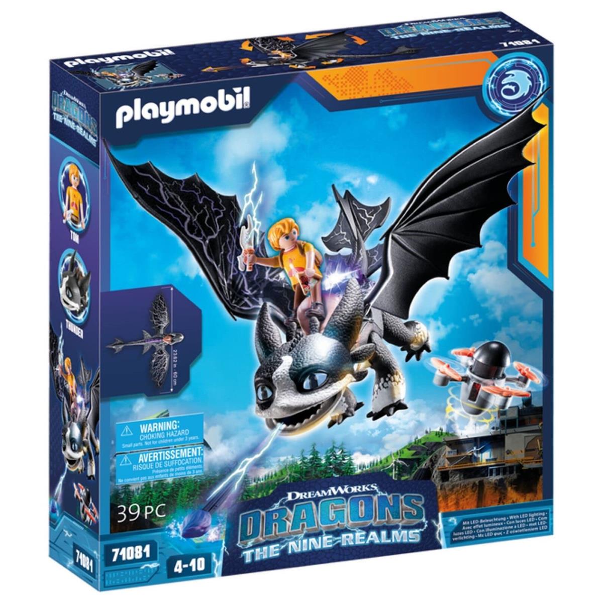 Playmobil Dragons Nine Realms: Thunder Tom