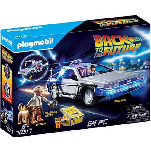 Playmobil Back to The Future 70317 Delorean Time Machine Car Marty Mcfly Doc