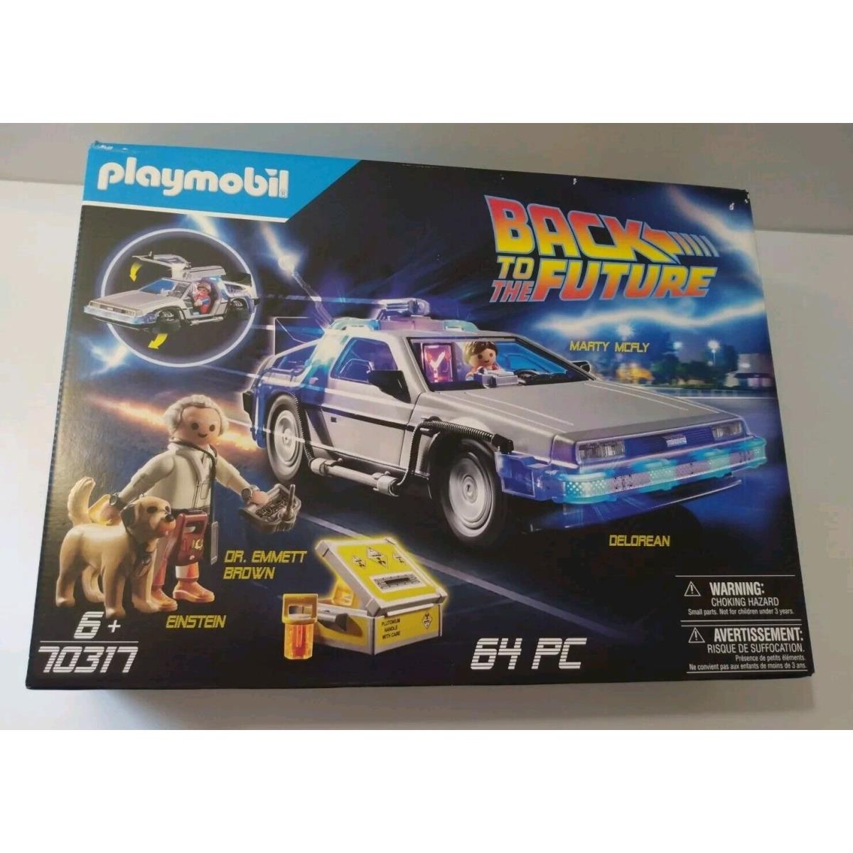 Playmobil Back to The Future Delorean 70317 64 Piece