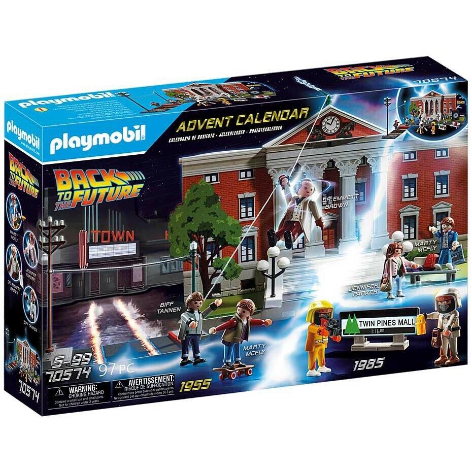 Playmobil Advent Calendar Back to The Future Set 70574