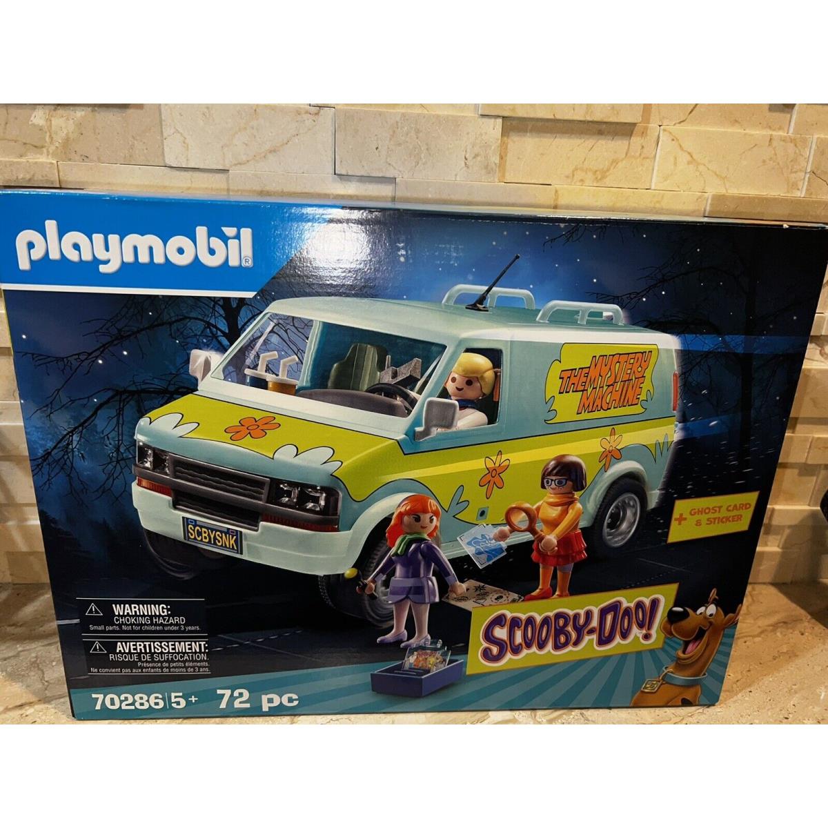 Playmobil Scooby-doo Mystery Machine Set 70286