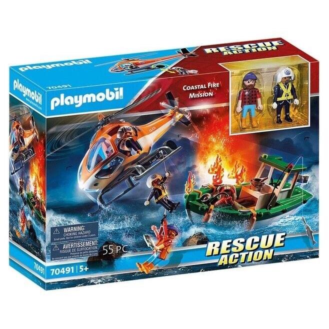 Playmobil 70491 Rescue Action: Coastal Fire Mission