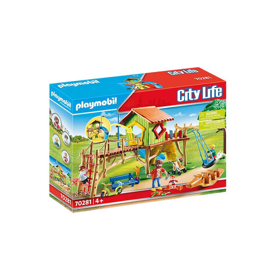 Playmobil 70281 City Life Adventure Playground Mib/new