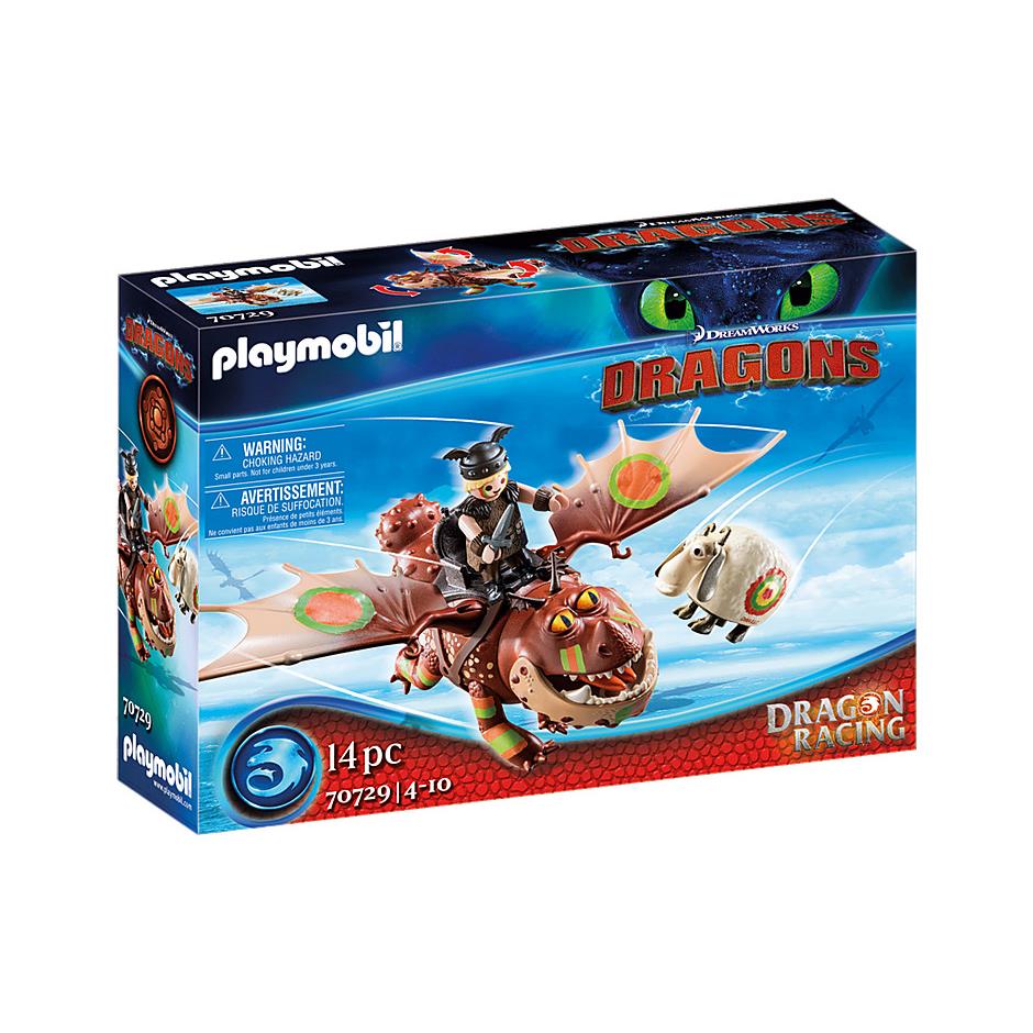 Playmobil 70729 Dragon Racing:fishlegs and Meatlug Mib /