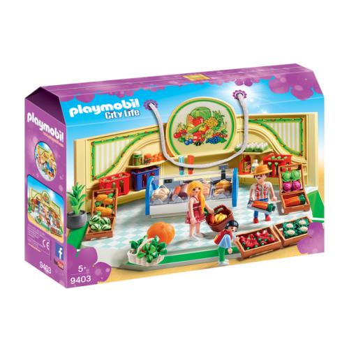 Playmobil 9403 City Life Grocery Shop Mib /