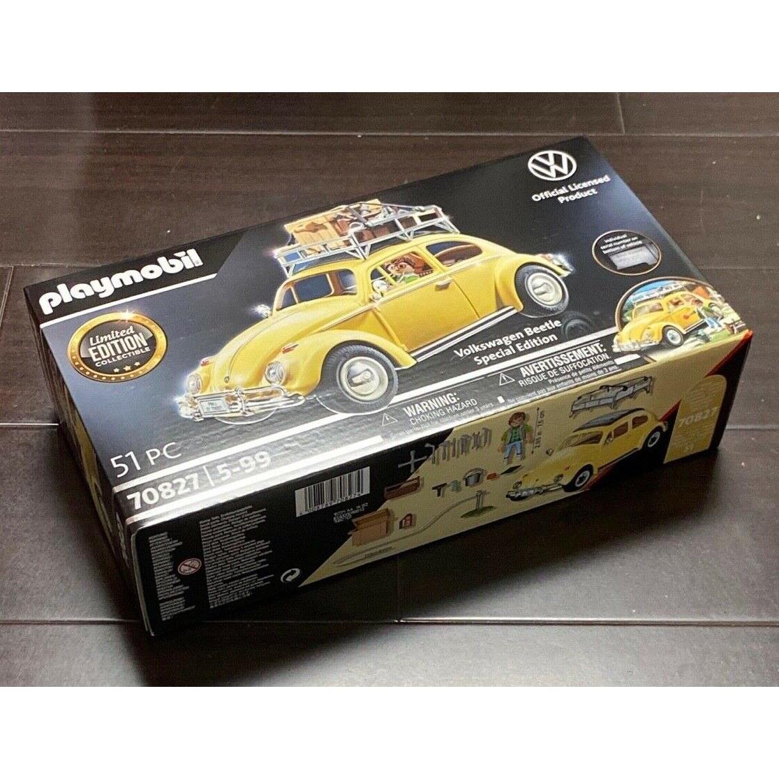 PLM70827: Playmobil 70827 Volkswagen Beetle Limited Edition