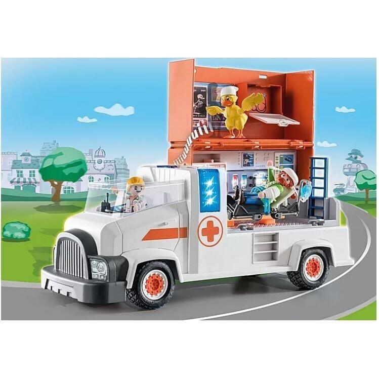 Playmobil Duck ON Call - Ambulance 70913 Kids Play Same Day Ship