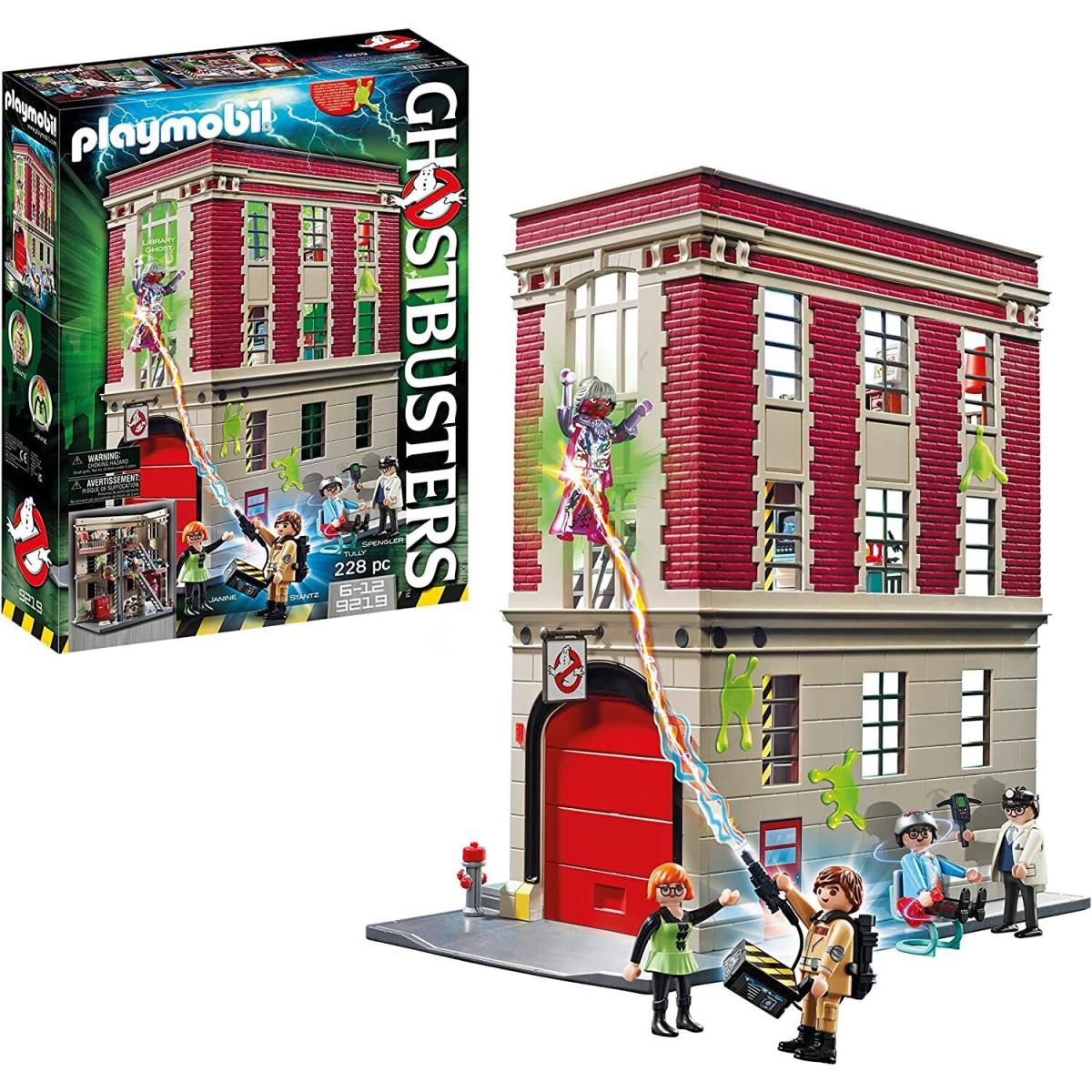 Playmobil Ghostbusters Firehouse