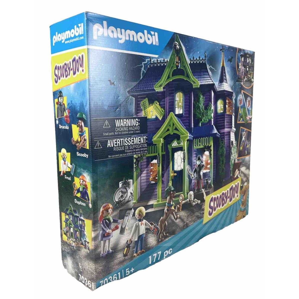 Playmobil Hanna Barbera Scooby Doo Adventure In The Mystery Mansion Playset