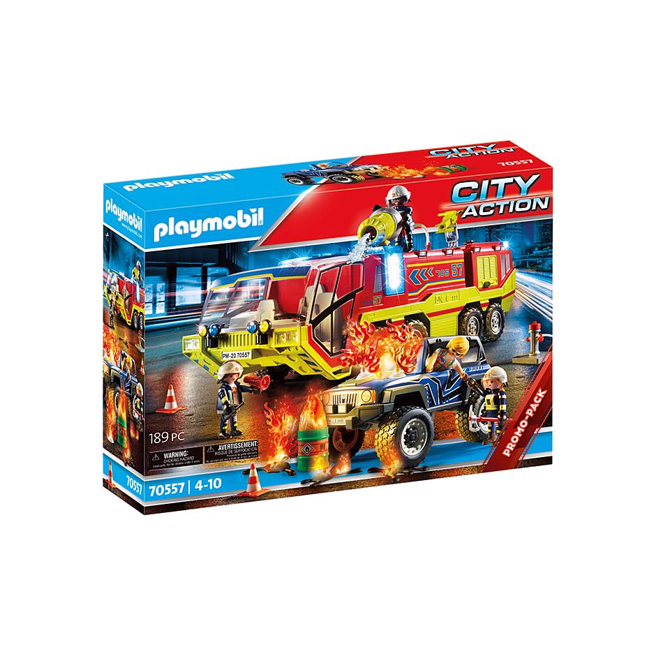Playmobil City Action 70557 Fire Engine with Truck Mib/new