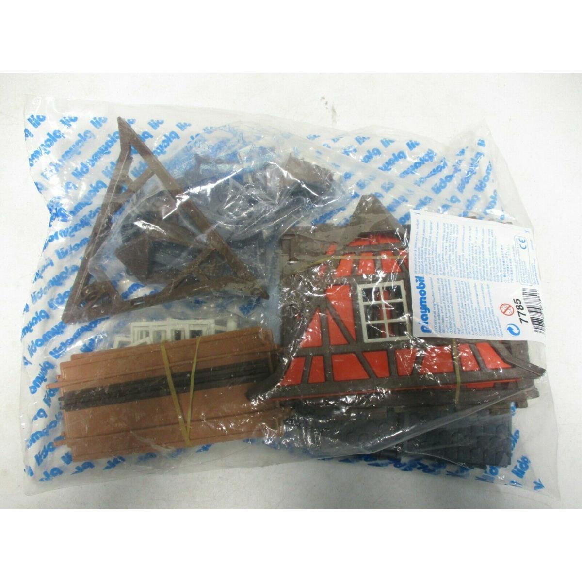 Playmobil 7785 Vintage Red Framework House - Mint in Bag Steck