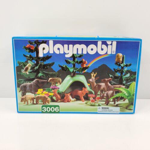 Vintage 1998 Playmobil 3006 Wildlife Playset Germany Htf