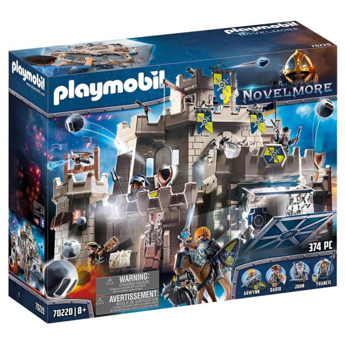 Playmobil Knights of Novelmore Grand Castle -374 Piece 70220