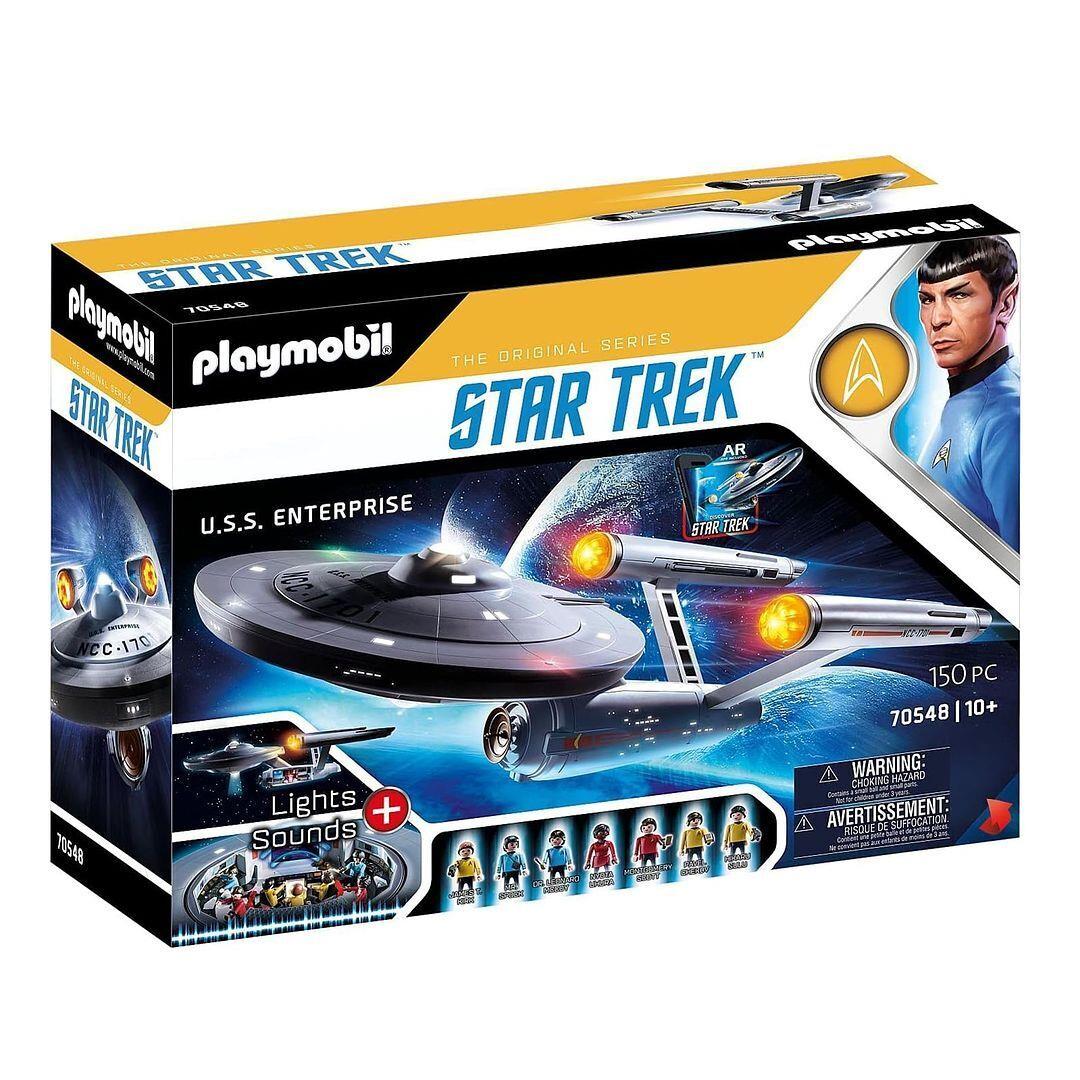 Playmobil Star Trek The Series 70548 U.s.s. Enterprise NCC-1701 150 Pcs