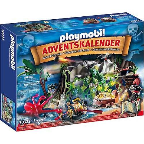 Playmobil Advent Calendar - Pirate Cove Treasure Hunt Pirates