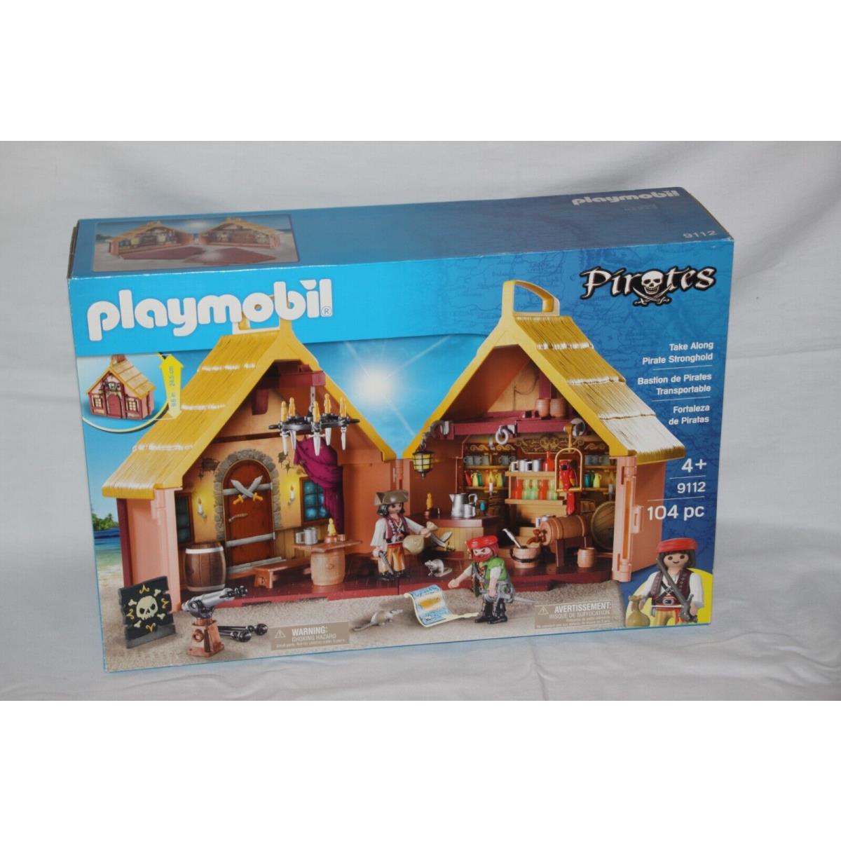 Playmobil 9112 Take Along Pirate Stronghold Hideout