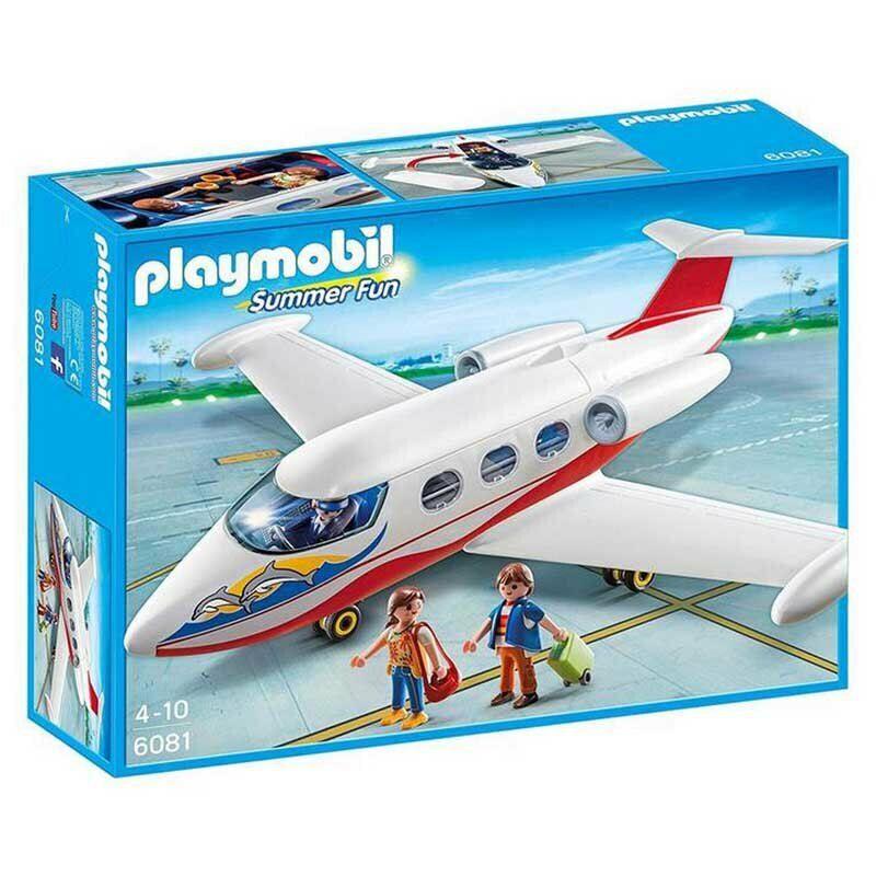 Playmobil 6081 Jet Plane Pilot Passenger Airplane 70533 5261 4310 3185 5619