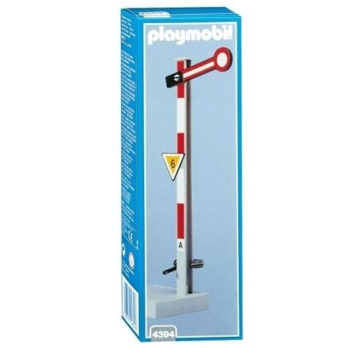 Playmobil 4394 Train Signal Red-white Sign