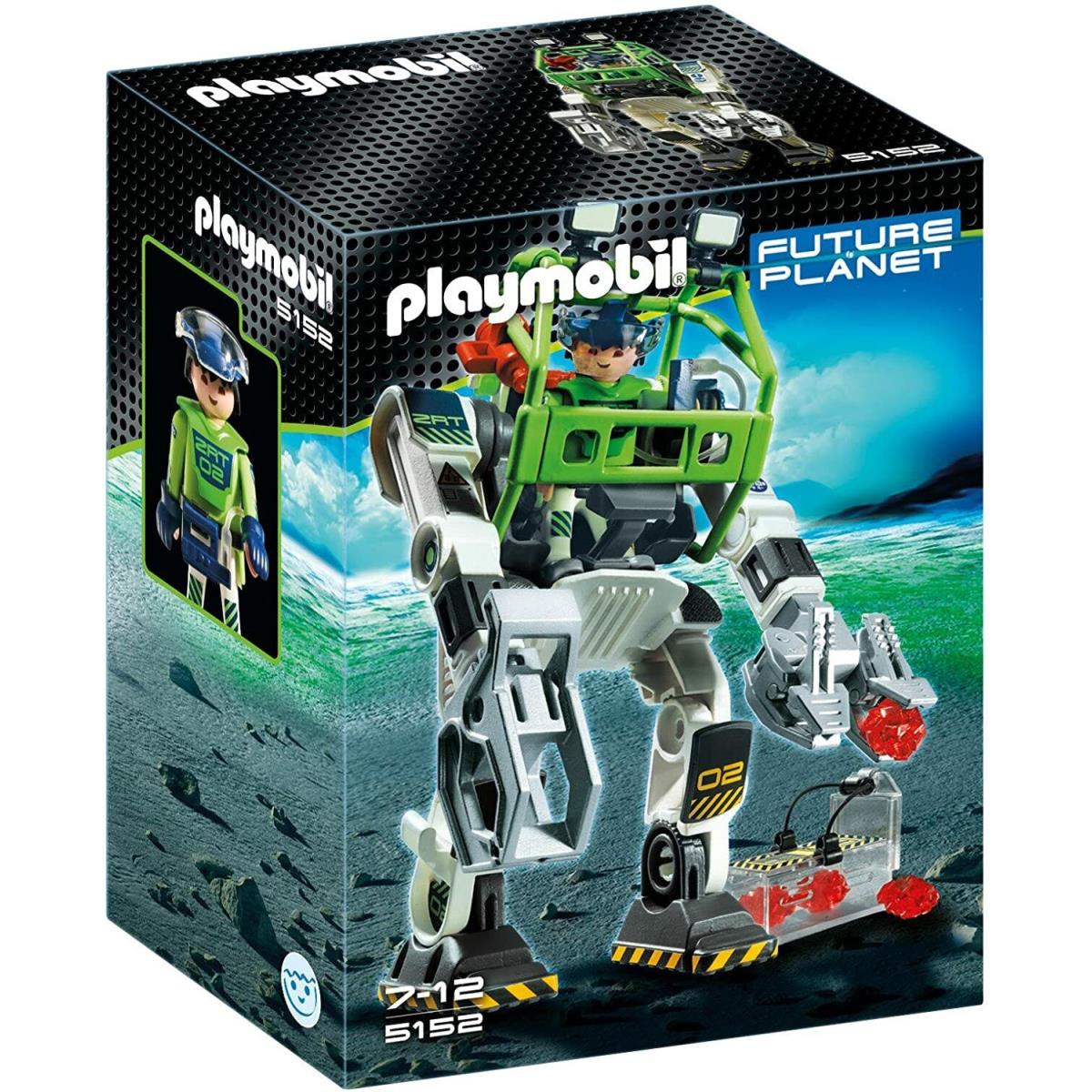 Playmobil 5152 Mech Future Planet E-rangers Collectobot Warrior Machine