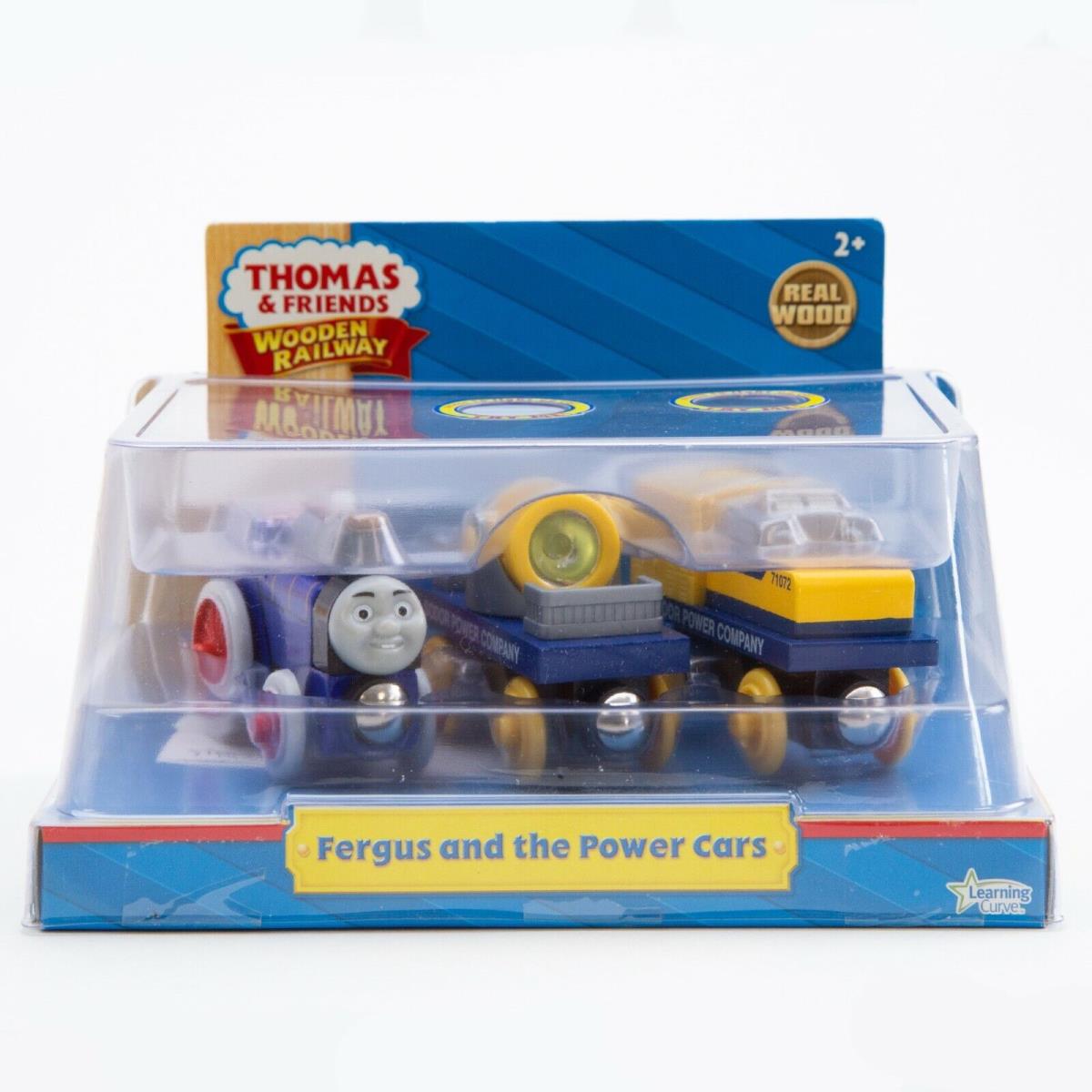 Fergus and The Power Cars Wooden Wood Train Toy Thomas Friends