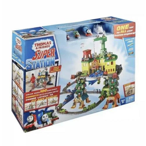 Fisher-price Thomas and Friends Super Station Playset Great Gift Kids Toy