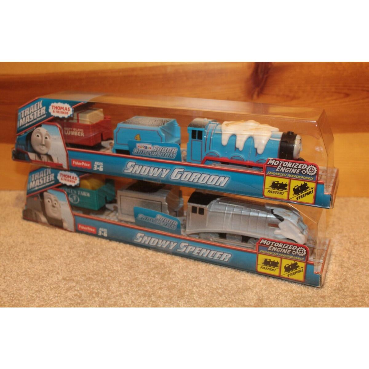 Trackmaster Snowy Gordon Spencer Thomas 2014 Mattel Ccp 31 CCP32 Motorized