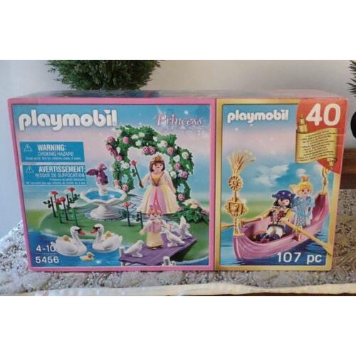 Playmobil Princess 5456 40th Anniversary Princess Island Gondola. Nib. Ked
