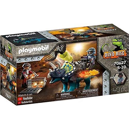 Playmobil Dino Rise Triceratops: Battle For The Legendary Stones