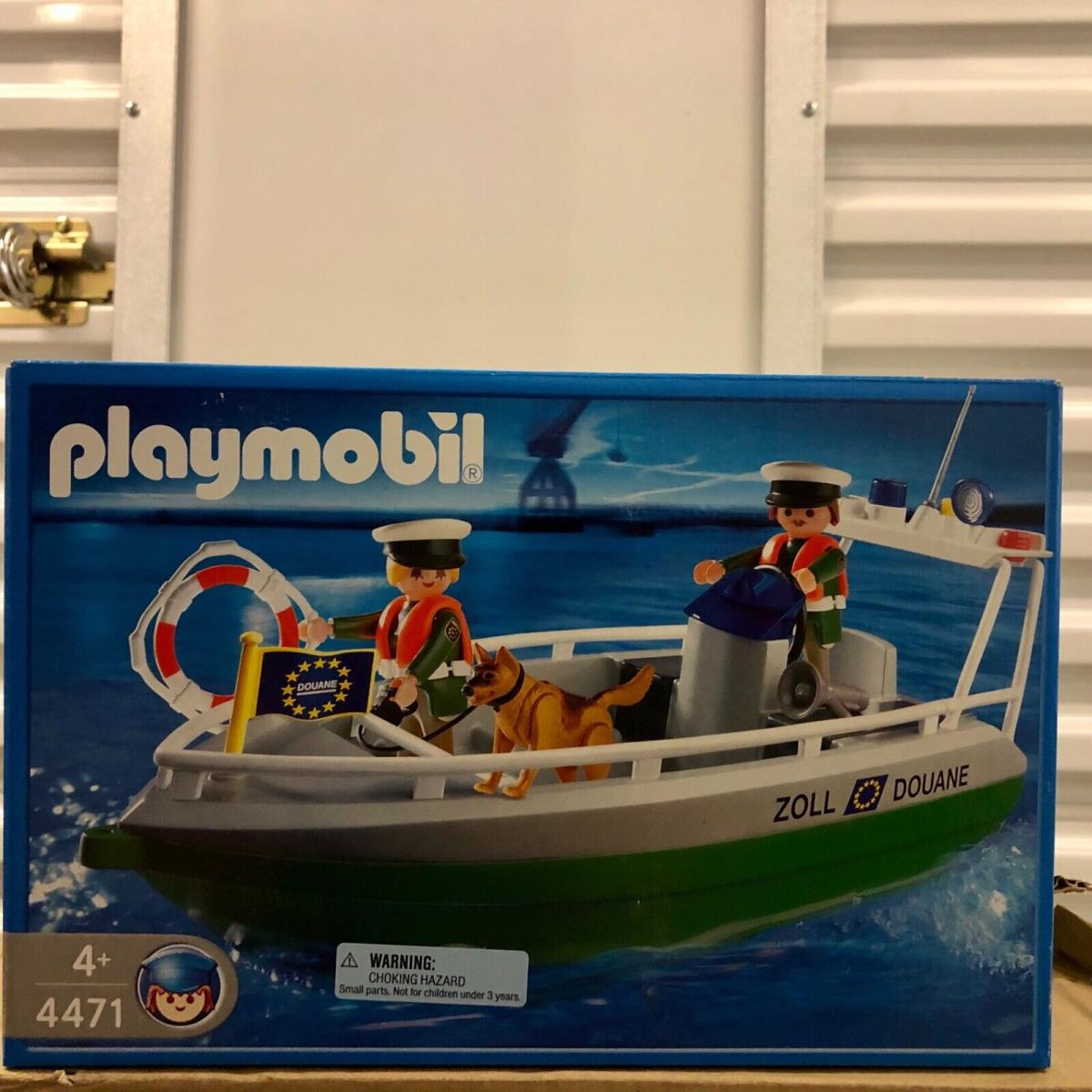Playmobil Harbor Police Boat 4471
