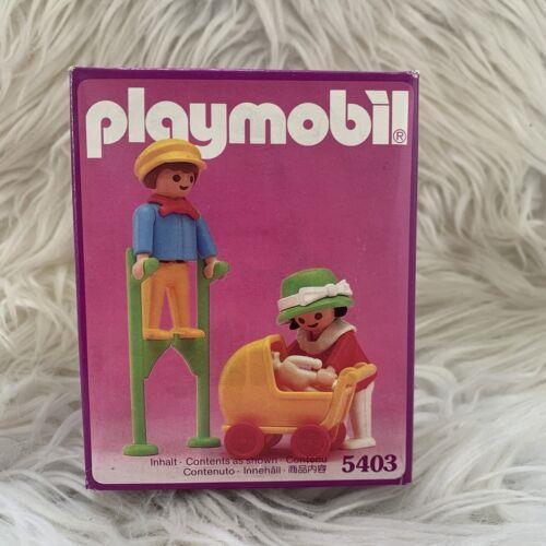 Playmobil 5403 - Stilts and Doll Baby Carriage -1990