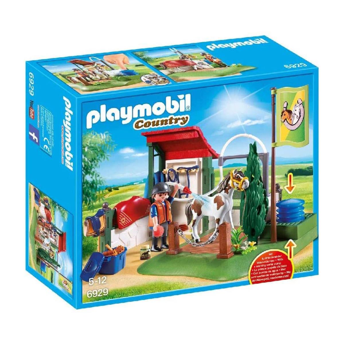 Playmobil Country Horse Grooming Station Building Set 6929 IN Stock