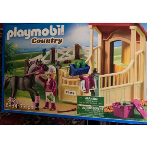 Playmobil Country Horse Stable with Araber Building Set 6934 IN Stock