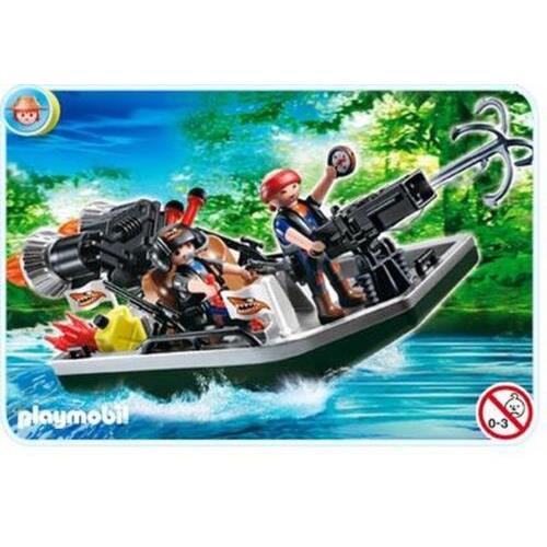 Playmobil Treasure Hunters Treasure Robbers Boat with Cannon Set 4845