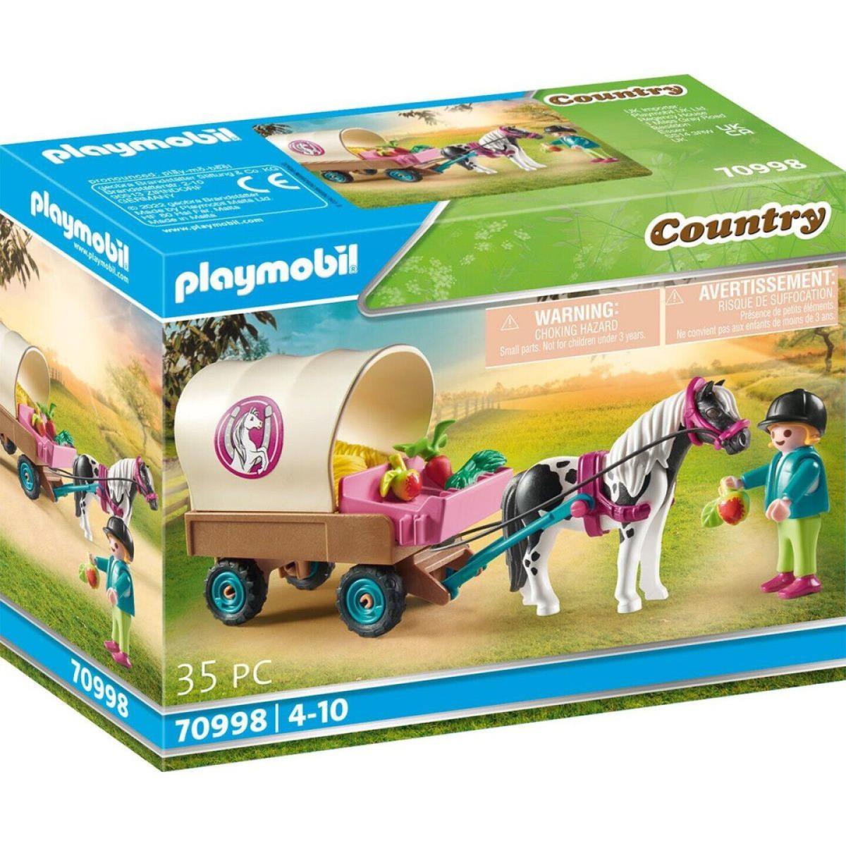 Playmobil 70998 Pony Wagon Building Kit