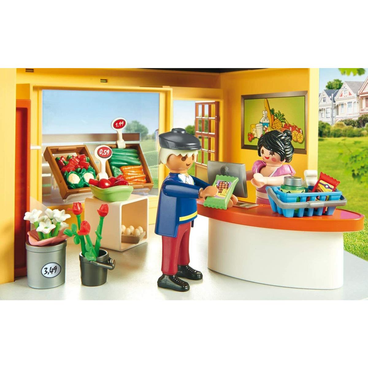 Playmobil My Supermarket Multi-colored 70375 100pcs