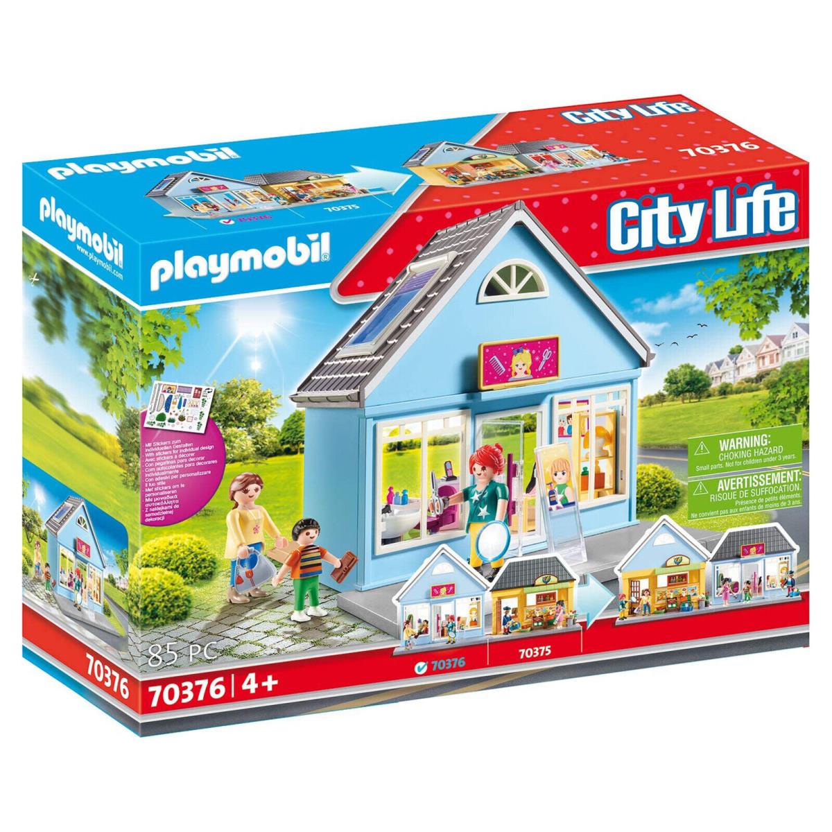 Playmobiln City Life My Hair Salon Set 70376 IN Stock