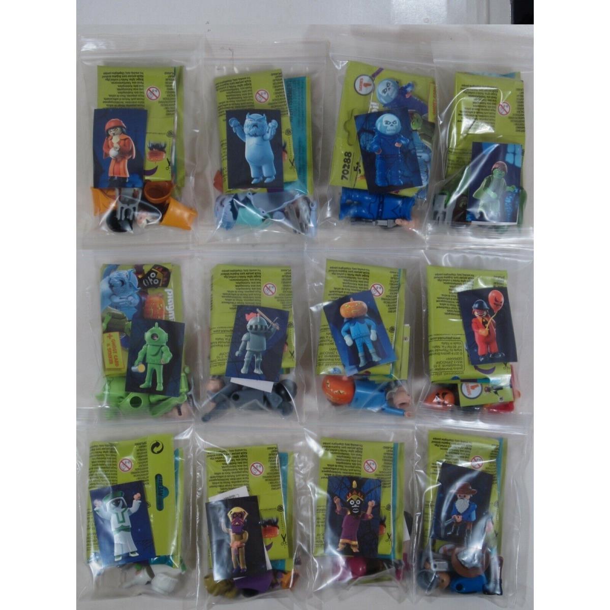 Playmobil Scooby-doo Ghosts Complete Set of 12 Series 1 Mystery Figures 2019
