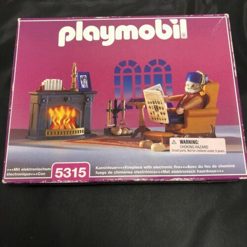 Playmobil 5315 Victorian Grandfather`s Den W/working Fireplace