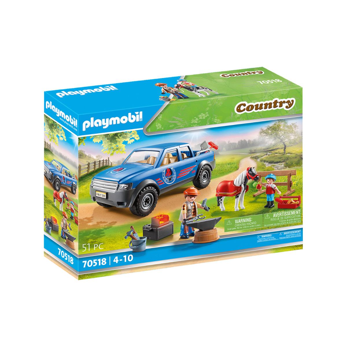 Playmobil Country 70518 Mobile Farrier Mib/new